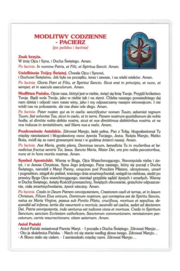 Jakie modlitwy wchodzą w skład pacierza? Poznaj ich znaczenie i historię